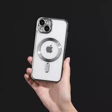 Чохол Metal Matte Case with MagSafe iPhone 15 natural titanium