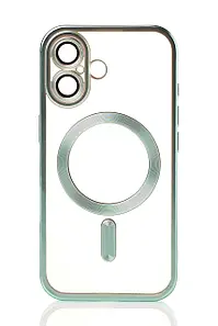 Чохол Metal Matte Case with MagSafe iPhone 16 natural titanium