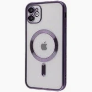 Чохол Metal Matte Case with MagSafe iPhone 11 deep purple