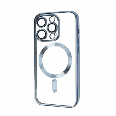 Чохол Metal Matte Case with MagSafe iPhone 13 Pro midnight blue, фото 1