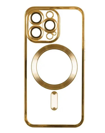 Чохол Metal Matte Case with MagSafe iPhone 13 Pro Max gold, фото 1
