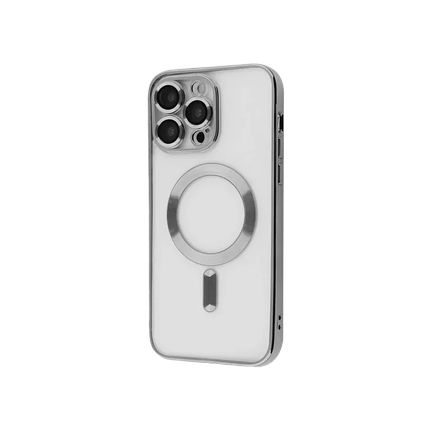 Чохол Metal Matte Case with MagSafe iPhone 14 Pro Max silver, фото 1
