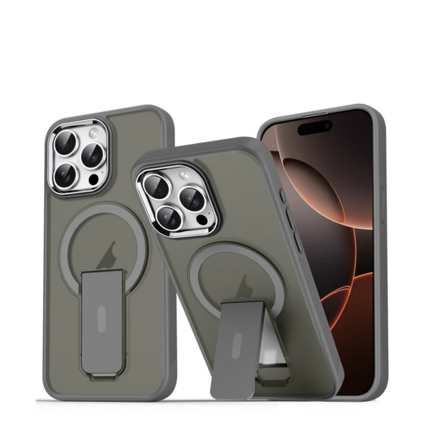 Чохол Cosmic Magnetic Stand for Apple iPhone 13 grey