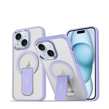 Чохол Cosmic Magnetic Stand for Apple iPhone 15 lavender, фото 1