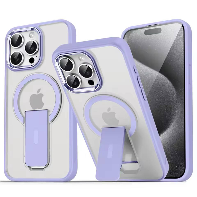 Чохол Cosmic Magnetic Stand for Apple iPhone 16 Pro Max lavender