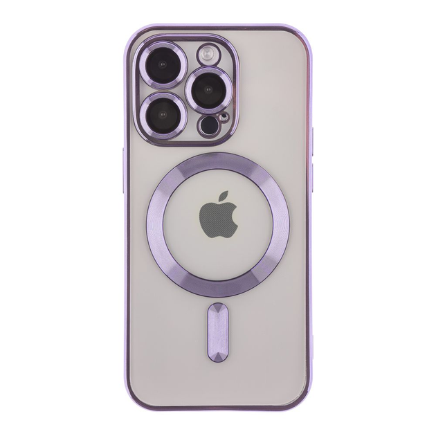 Чохол Metal Matte Case with MagSafe iPhone 16 Pro Max purple