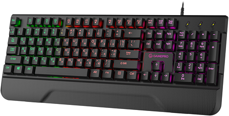 Клавіатура GamePro GK398 USB Black, фото 3