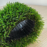 Ширина 1 м декоративна штучна трава LG Grass 30 мм., фото 4
