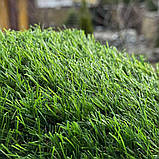 Ширина 1 м декоративна штучна трава LG Grass 30 мм., фото 7