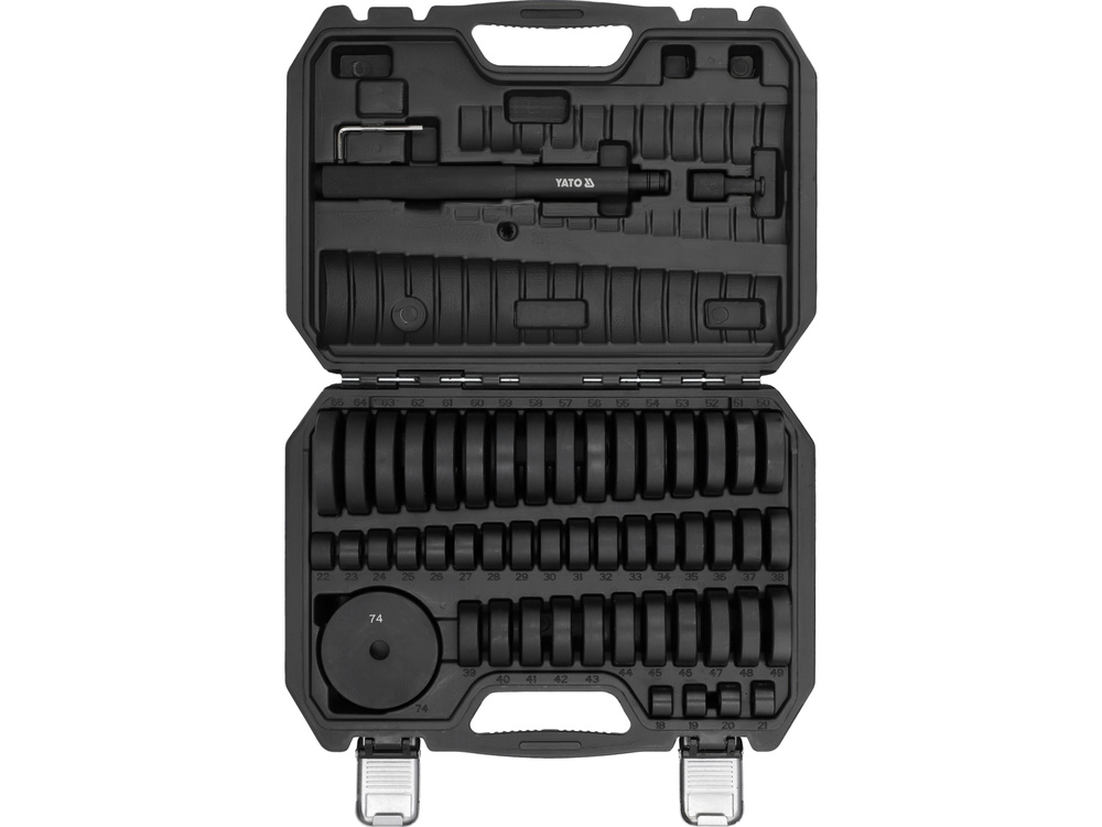 Комплект для обслуговування підшипників і втулок 51 шт. YATO YT-25410, фото 1