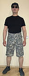 Шорти камуфляжні Сіра цифра, Urban Grey 501, бавовна 95%, фото 2