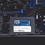 Накопичувач SSD Patriot P210 2TB 2.5" 7mm SATAIII 3D QLC, фото 6