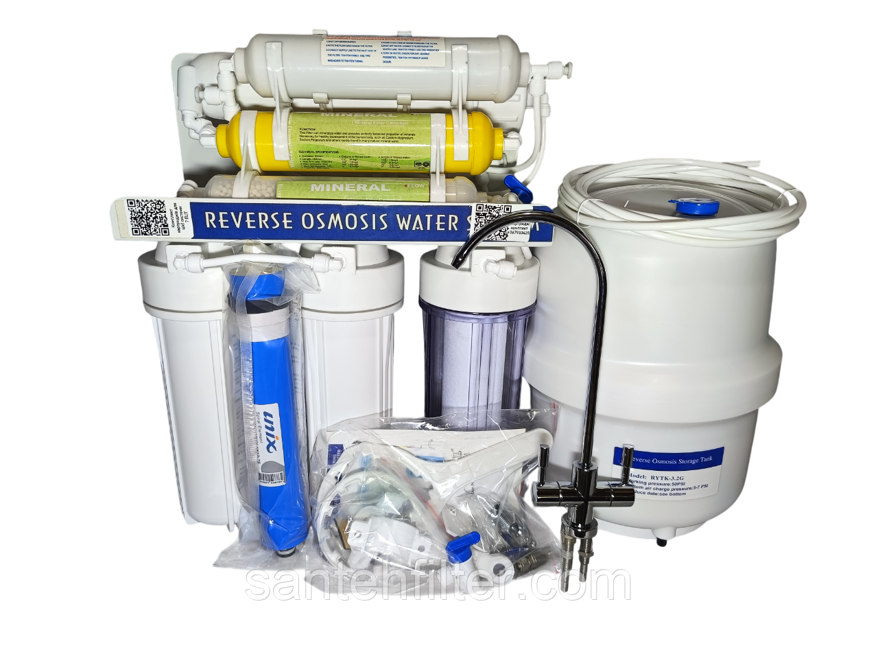 Осмос 7 ступ Польща з іонізатором і мінералізатором Топ Фільтр