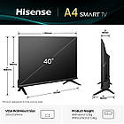 Телевізор Hisense 32A4Q, фото 6