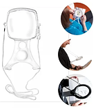 Лупа MG11088 для вишивання, 2Х діаметр 100мм, 4Х діаметр 38мм, фото 2