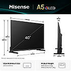 Телевізор HISENSE 40A5Q, фото 6