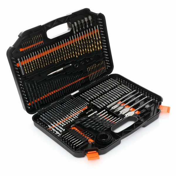 Набір свердел і біт Kraft&Dele KD999 (246 шт.), фото 1