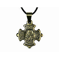 Натільна ікона хрестик іменний Микола