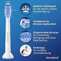 Demirdental Паковання з 8 насадок для зубної щітки Philips Sonicare Pro Results, також підходить для DiamondClea, фото 6