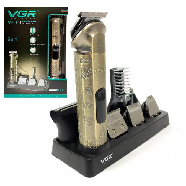Машинка для стрижки волосся VGR V-110 20шт 6254