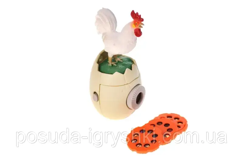 Проєктор "Ферма" в коробці 2200-28 висота 15см на батарейках таблетках, три картриджі з зображенням тварин., фото 1