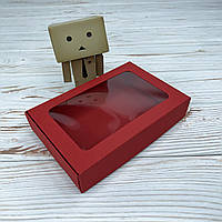 *10 шт* / Коробка / 100х150х30 мм / Червон / вікно-звичайн