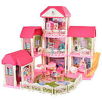 Будиночок 7003 (3) 2 ляльки, меблі, посуд, аксесуари, в коробці