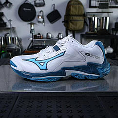 Волейбольні кросівки Міцуно MIZUNO Wave lightning Z8 чоловічі жіночі білі Eur36-45
