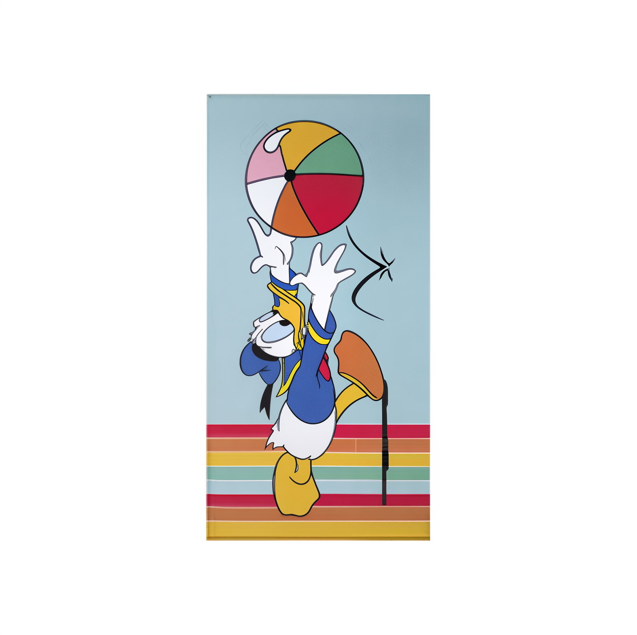 Disney Дитячи махровий рушник  для пляжу та басайну DonaldDuck, 75x150, фото 1