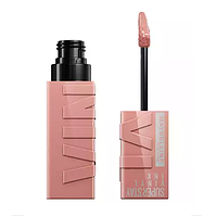 Помада для губ із глянцевим фінішом Maybelline New York SuperStay Vinyl Ink  95 - Captivated, 4.2 мл