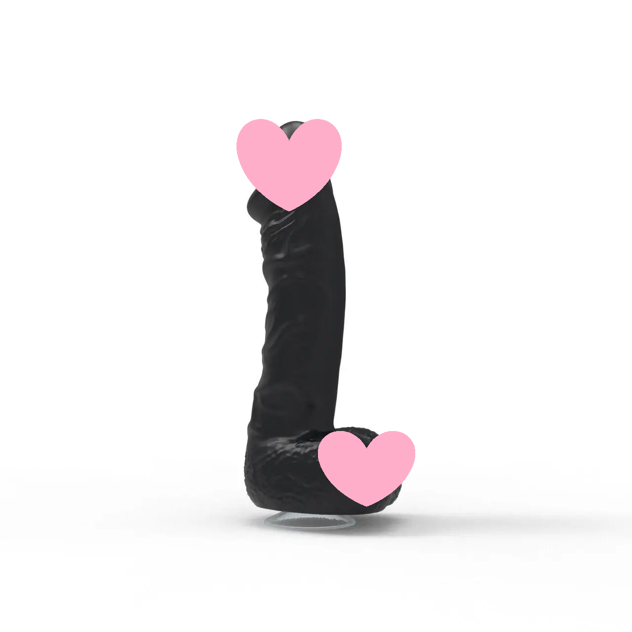 Крафтове мило-член із присоскою Pure Bliss MINI Black, натуральне, фото 1