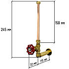 Комплект для бойлера RETRO L1 латунний Boiler Series, фото 3