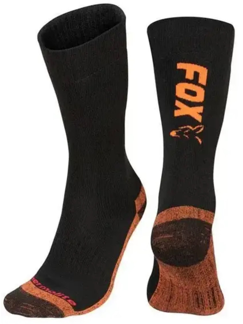Термошкарпетки Fox Black / Orange Thermolite long sock 6 - 9 (Eu 40-43)