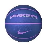Баскетбольний м’яч Nike Everyday Playground 8P Graphic — знижений тиск, синій/рожевий, розмір 7