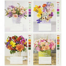 Зошит кольоровий 36 аркушів, клітинка 3758D MZOPT