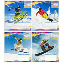 Зошит кольоровий 36 аркушів, клітинка 3764M MZOPT