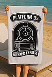 Harry Potter Platform 9 3/4 махровий рушник для пляжу та басайну Гаррі Поттер, 75x150, фото 2