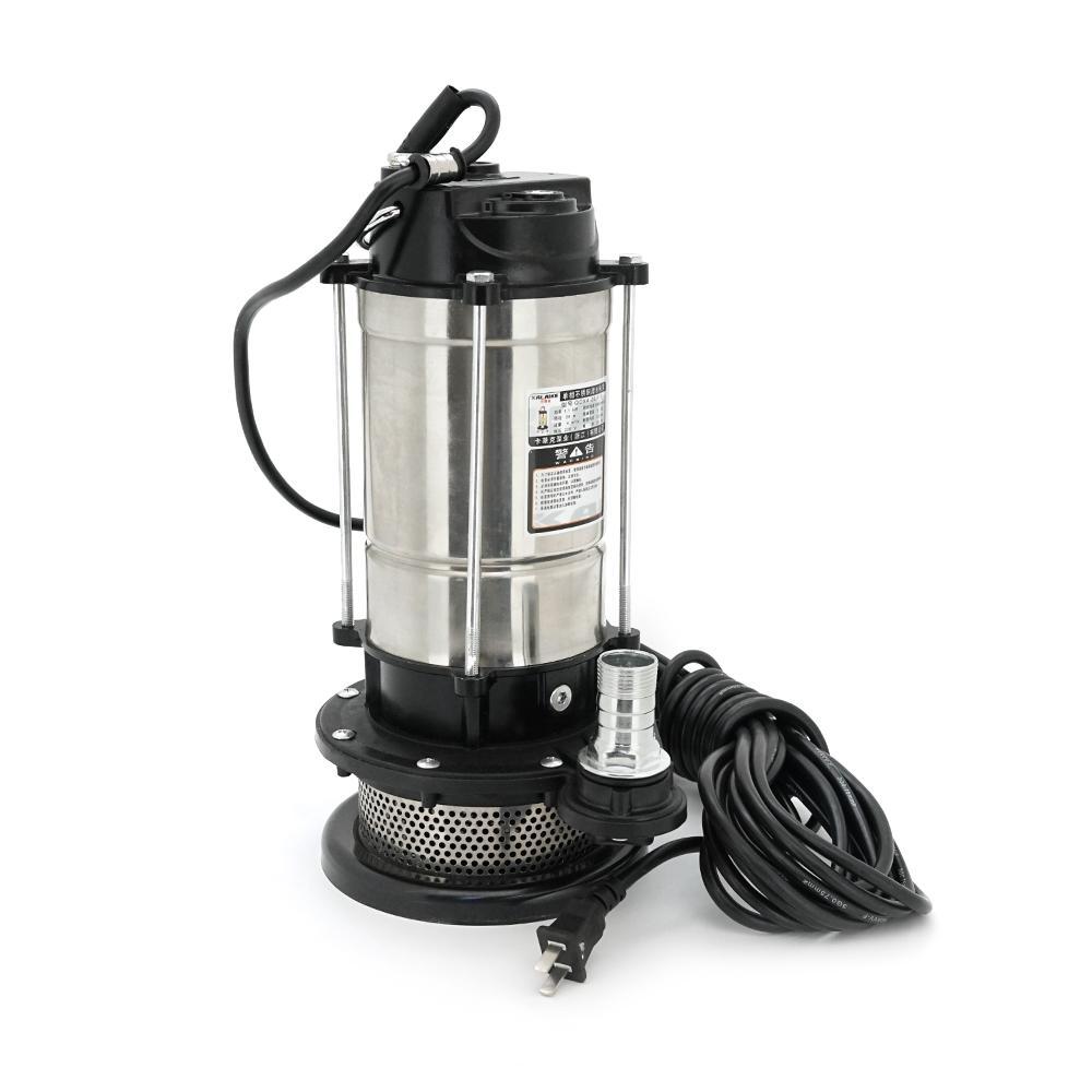 Занурювальний насос, 1100W, 220V, до 4м³/год, підйом до 26м, 25мм, нержавіюча сталь + перехідник