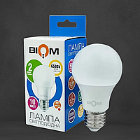 Світлодіодна Лампа BIOM A60 10W цоколь E27 6500К холодний білий