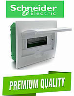 SCHNEIDER ELECTRIC 12 авт вбудовані щити білі двері EZ9E112P2F Easy9, бокс Шнайдер модульний, шафа