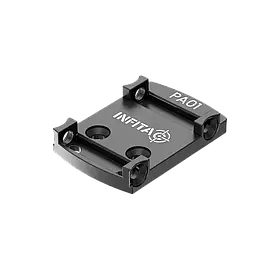 Кріплення для коліматорних прицілів INFITAC RMSc Pistol Adapter, Колір: Black, PA01