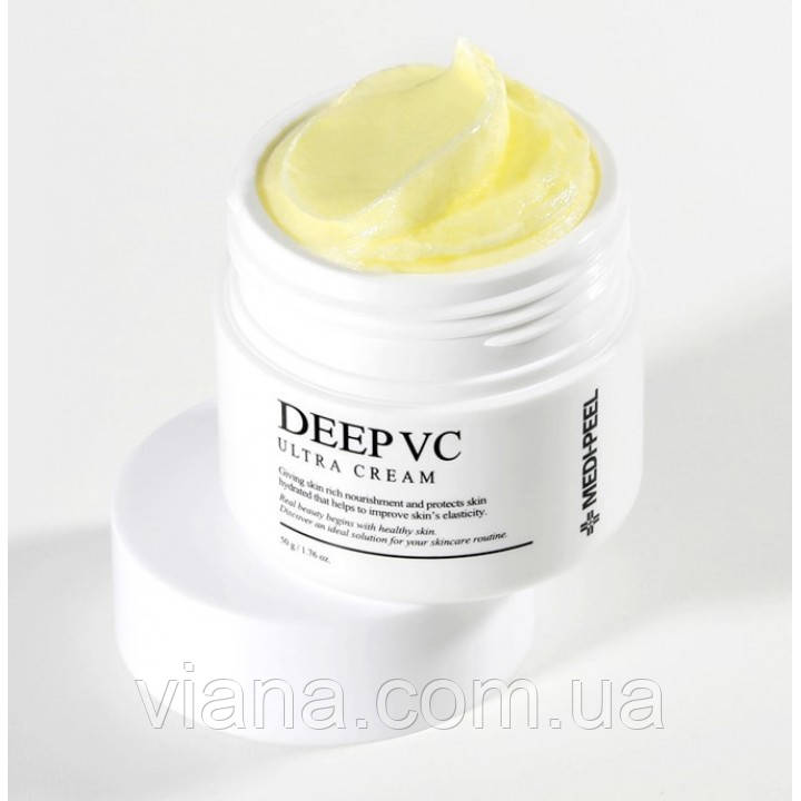 Поживний вітамінний крем для сяйва шкіри Medi-Peel Dr.Deep VC Ultra Cream 50 ml, фото 1