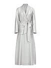Шовковий халат Victoria's Secret Luxe Satin Long Robe Довгий, Сірий, фото 3