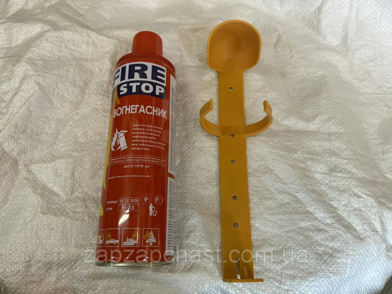 Вогнегасник вуглекислотний автомобільний 0.5 кг Fire Stop, фото 1