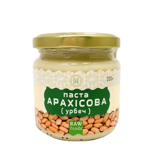 Арахісова Паста (урбеч), 200 г, Эколия