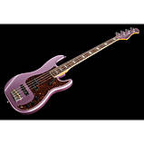 Бас-гітара Harley Benton MV-4PJ Burgundy Mist, фото 3