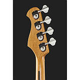 Бас-гітара Harley Benton MV-4PJ Burgundy Mist, фото 5