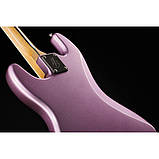 Бас-гітара Harley Benton MV-4PJ Burgundy Mist, фото 9