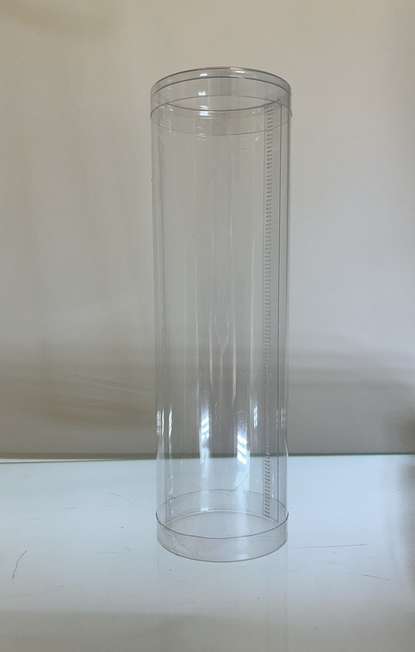 Тубус пластиковий 70х230 мм харчовий Прозорий, фото 1