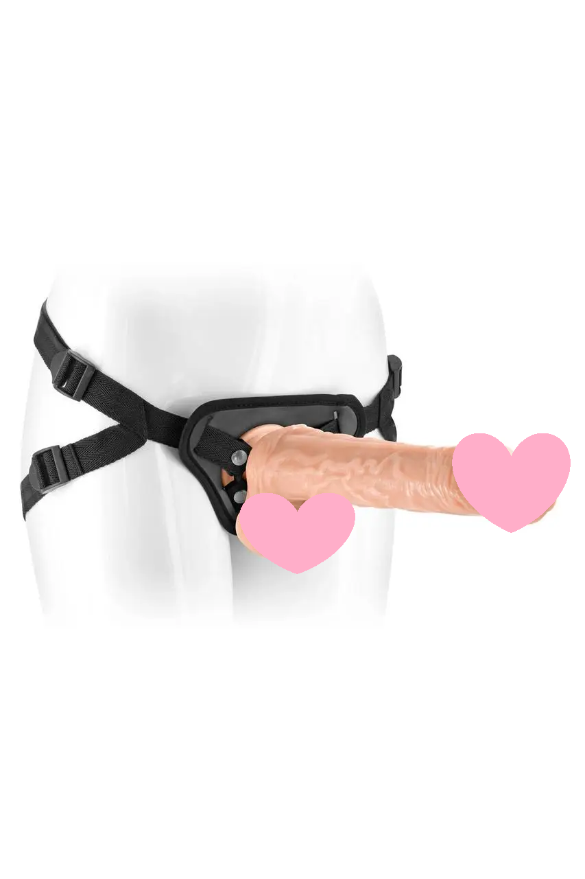 Жіночий страпон-трусики 2в1 Real Body — Jayson: довжина 21 см, діам. 4 см, трусики та фалоімітатор, фото 1